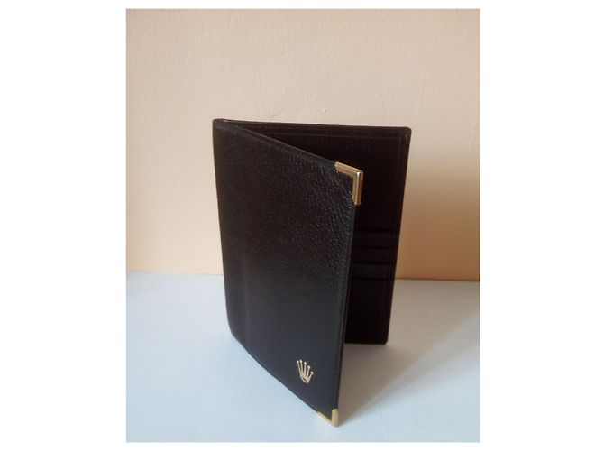 Rolex ORIGINAL BLACK LEATHER WALLET Code:  68.08.55 - Ansicht 2