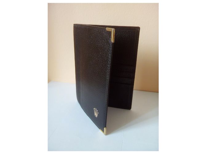 Rolex ORIGINAL BLACK LEATHER WALLET Code:  68.08.55 - Ansicht 5