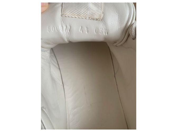Gucci Sneaker aus Leder Creme 39 - Ansicht 6