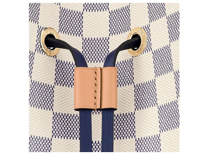 Louis Vuitton LV Neonoe Damier azur nuovo Beige - vista 3