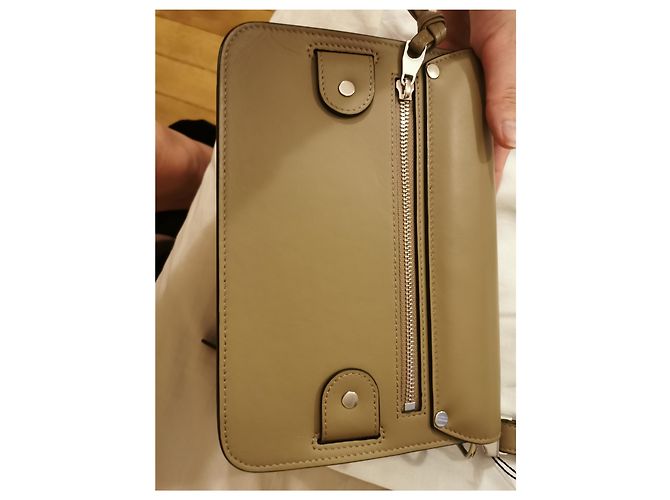 Borsa a mano Proenza Schouler PS11 Mini Beige in pelle d'agnello - vista 10