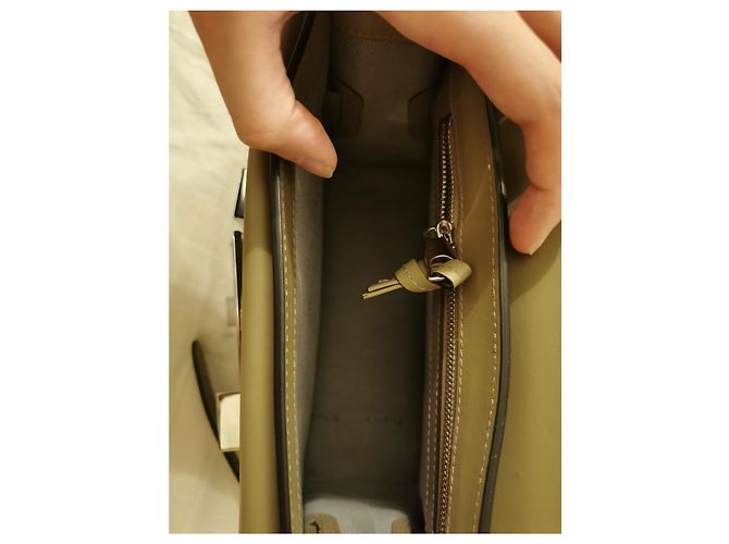 Borsa a mano Proenza Schouler PS11 Mini Beige in pelle d'agnello - vista 6