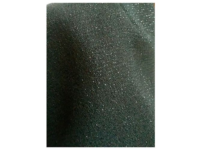 Givenchy Vintage Bleistiftrock Schwarz Metallisch - Ansicht 5