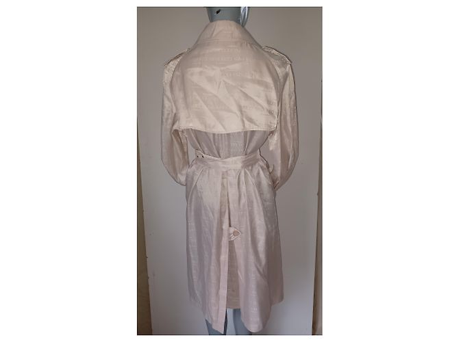 Gabardina Nina Ricci Rosa Blanco - vista 8