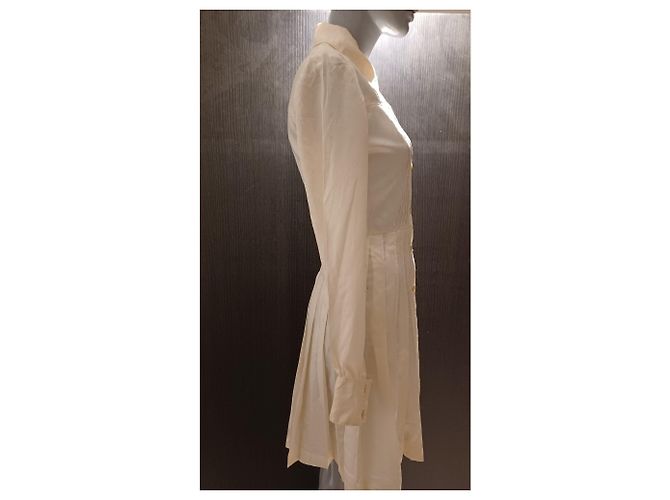 Autre Marque Nina Ricci Kleid Rosa Aus weiß - Ansicht 10