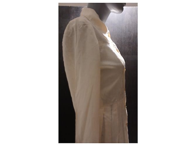 Autre Marque Nina Ricci Kleid Rosa Aus weiß - Ansicht 11