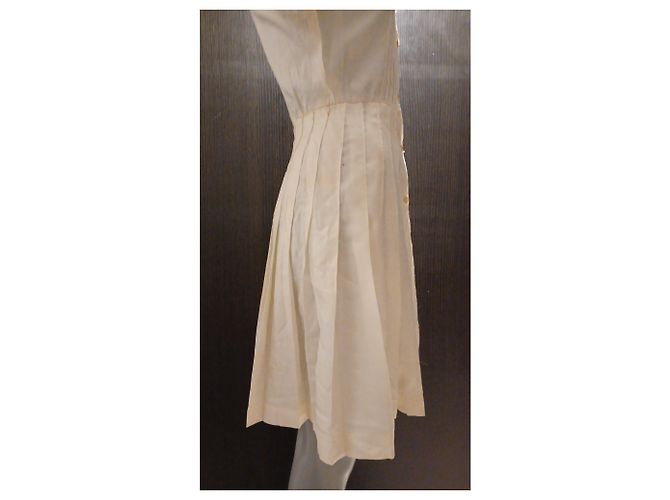 Autre Marque Nina Ricci Kleid Rosa Aus weiß - Ansicht 12