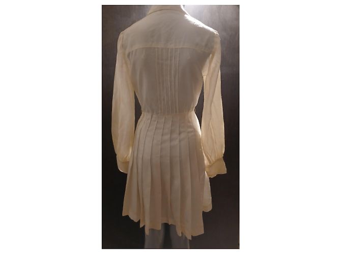Autre Marque Nina Ricci Kleid Rosa Aus weiß - Ansicht 13