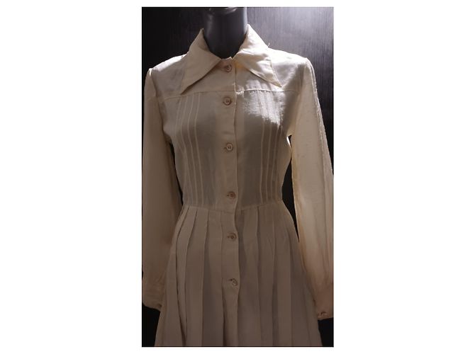 Autre Marque Nina Ricci Kleid Rosa Aus weiß - Ansicht 3