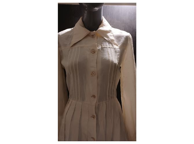 Autre Marque Nina Ricci Kleid Rosa Aus weiß - Ansicht 4