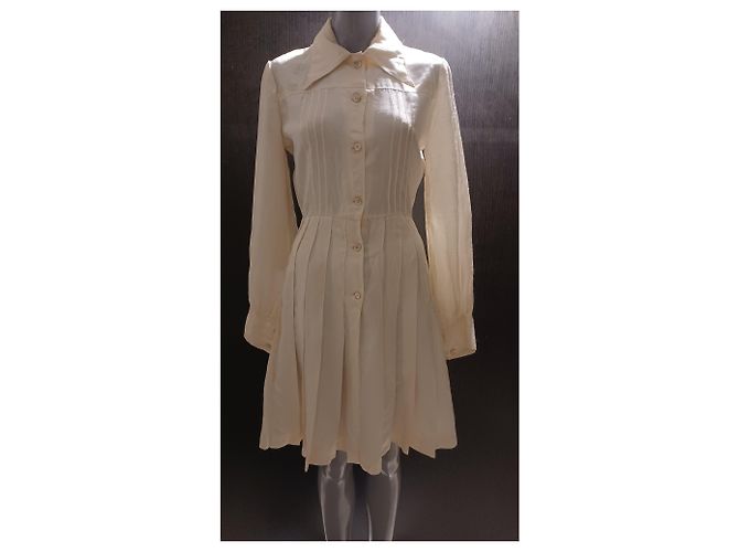 Autre Marque Nina Ricci Kleid Rosa Aus weiß - Ansicht 5