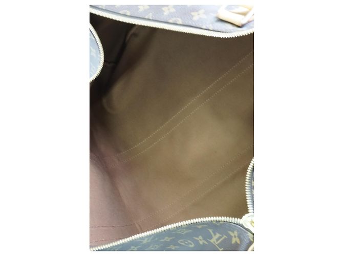 Louis Vuitton Keepall 55 Monogram Canvas Reisetasche 2002 Braun - Ansicht 11