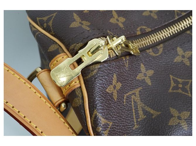 Louis Vuitton Keepall 55 Monogram Canvas Reisetasche 2002 Braun - Ansicht 6