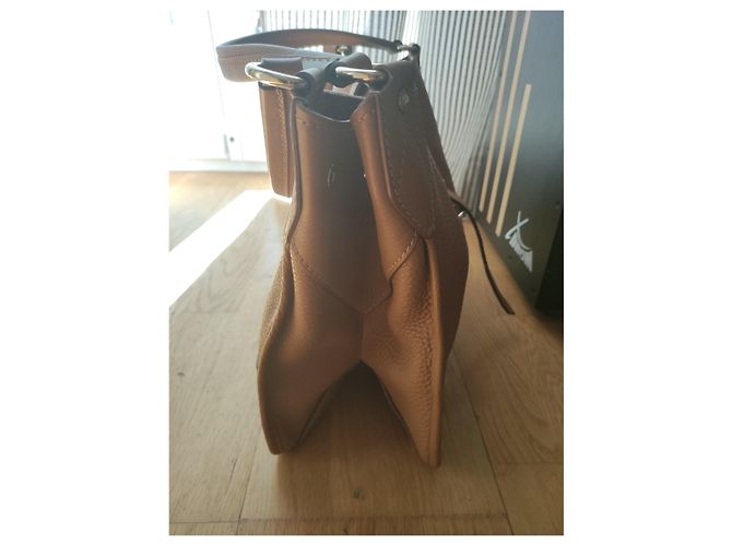 Borsa a mano Belstaff Nottingham in pelle kaki Cachi - vista 4