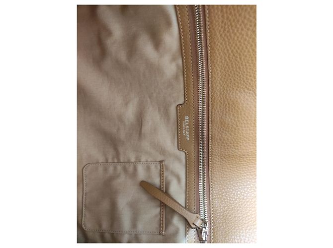 Borsa a mano Belstaff Nottingham in pelle kaki Cachi - vista 7