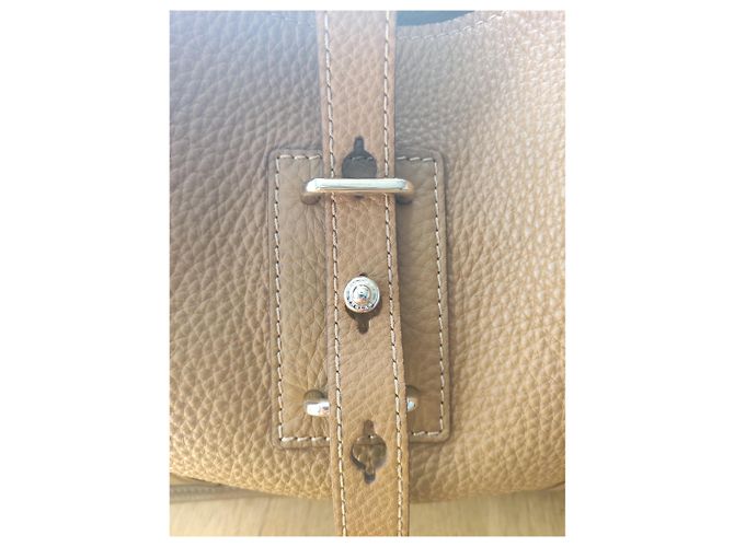 Borsa a mano Belstaff Nottingham in pelle kaki Cachi - vista 9