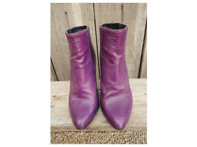Botines Dolce & Gabbana p 367,5 Púrpura - vista 3