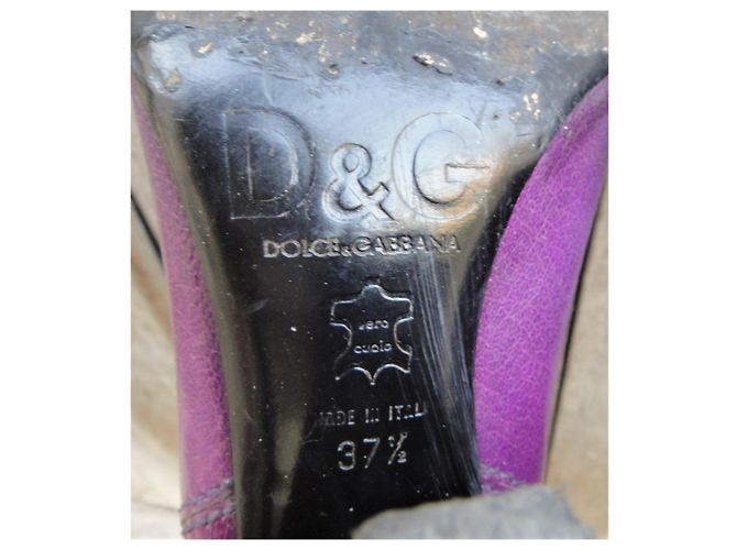 Botines Dolce & Gabbana p 367,5 Púrpura - vista 6