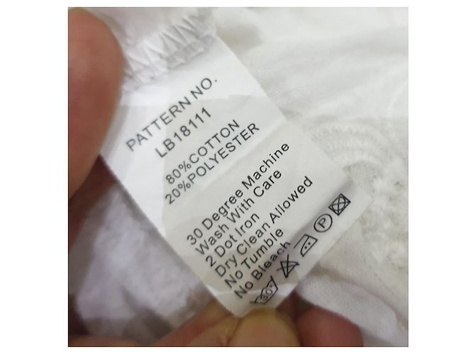 Autre Marque Vestido blanco Antica Sartoria Positano Blanco roto - vista 3