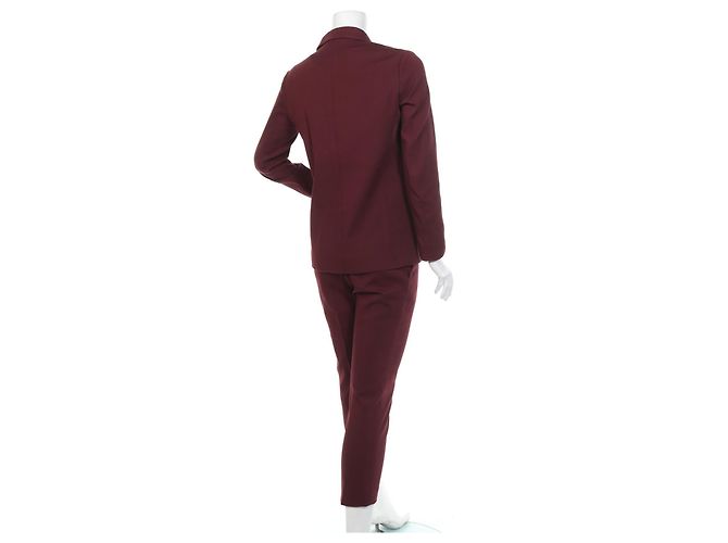 Completo pantalone Céline rosso in cotone - vista 2