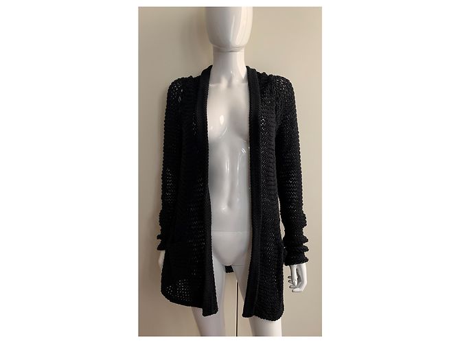 Donna Karan Cárdigan de punto negro - vista 5