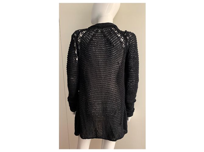 Donna Karan Cárdigan de punto negro - vista 6