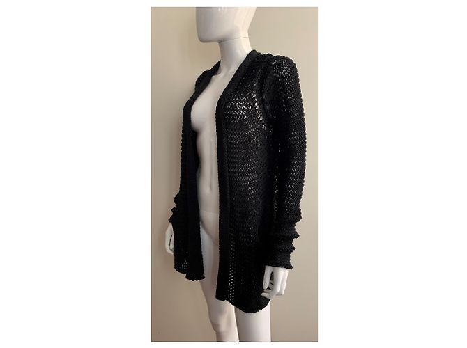 Donna Karan Cárdigan de punto negro - vista 7