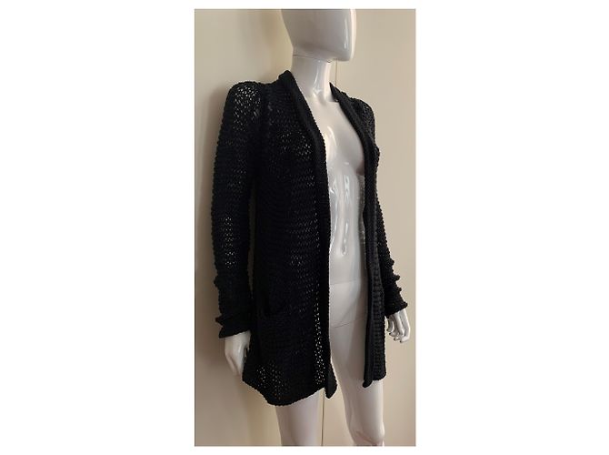 Donna Karan Cárdigan de punto negro - vista 9
