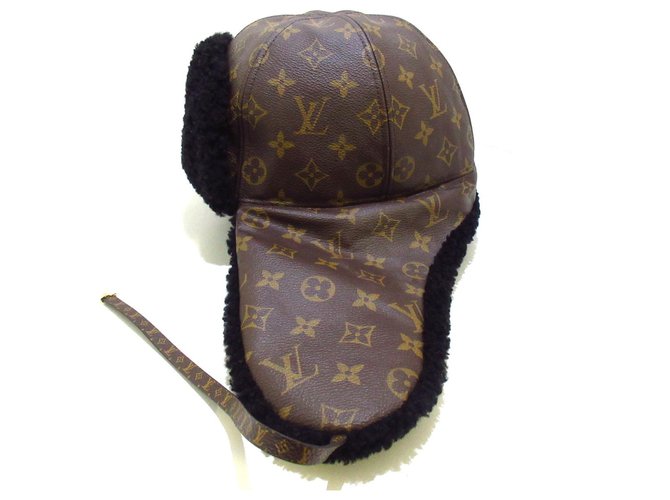 Louis Vuitton Hut Braun - Ansicht 2