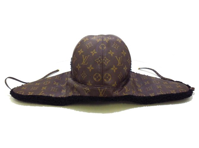 Louis Vuitton Hut Braun - Ansicht 3