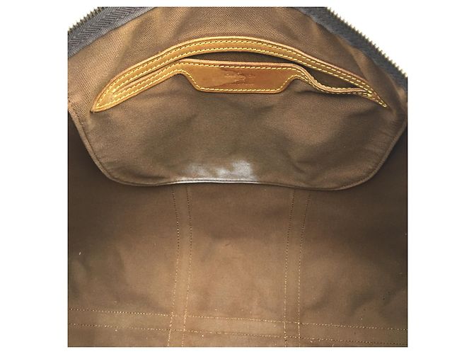 Keepall Borsa Louis Vuitton Flânerie Monogram XL Marrone - vista 8