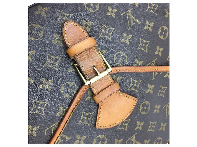 Louis Vuitton Beverly Porta documentos Monogram Marrón Castaño - vista 2