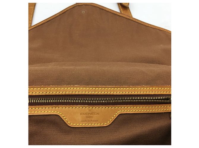 Louis Vuitton Beverly Porta documentos Monogram Marrón Castaño - vista 9