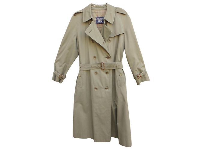 Trench Femme Vintage Couleur Kaki Taille 38/44 - Occasion Très Bon état, Marque Silver Class