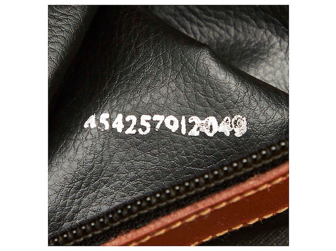 Borsa da viaggio Fendi Brown Pequin - vista 7