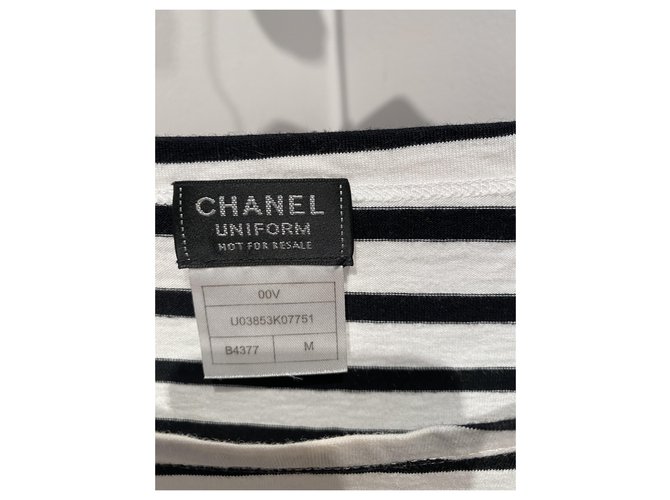 Chanel Uniform Schwarz Weiß - Ansicht 2