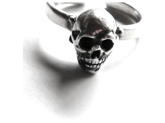 Delfina Delettrez Schädel Set Ring Silber - Ansicht 2