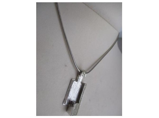 Autre Marque Collana Trifari con pendente in argento e zirconi - vista 4