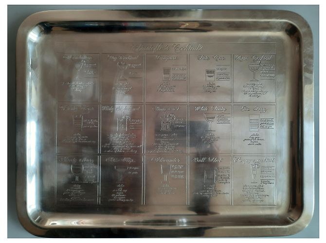 Christofle's Cocktail tray Silvery - view 4