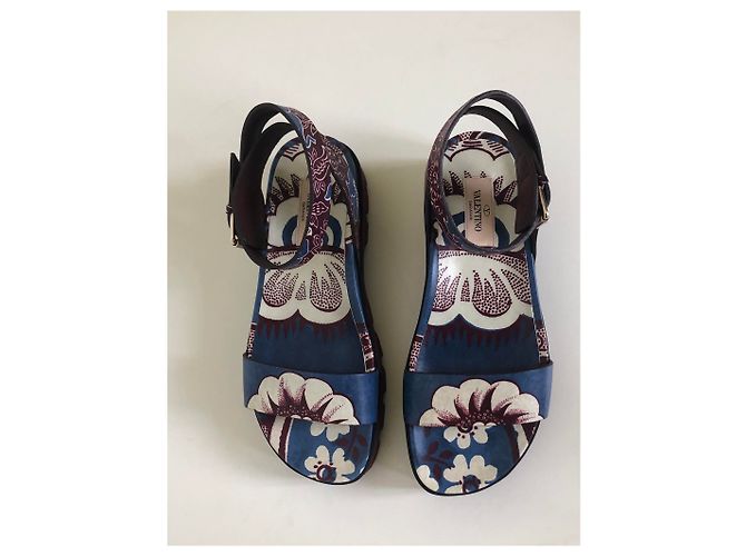 Sandali Valentino Garavani Multicolore con Motivi Floreali - vista 14