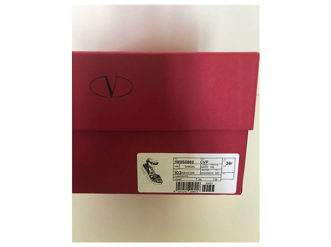 Sandali Valentino Garavani Multicolore con Motivi Floreali - vista 15