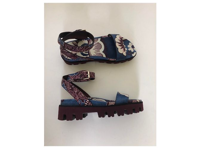 Sandali Valentino Garavani Multicolore con Motivi Floreali - vista 2