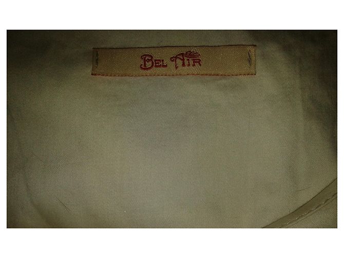Túnica Bel Air Beige de Algodón con Efecto Satén Talla 1 - vista 4