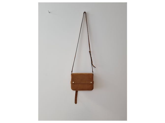Jimmy Choo Borsa Lexie Scross in pelle di vitello marrone noce moscata e pelle scamosciata di vitello - vista 4