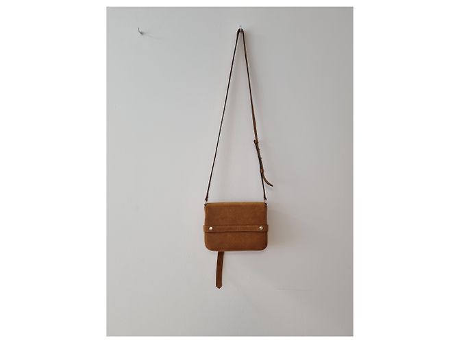 Jimmy Choo Borsa Lexie Scross in pelle di vitello marrone noce moscata e pelle scamosciata di vitello - vista 5