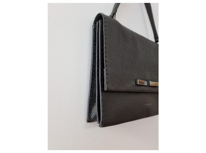 Borsa a mano Ted Baker nera in pelliccia Nero - vista 3