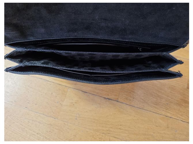 Borsa a mano Ted Baker nera in pelliccia Nero - vista 7