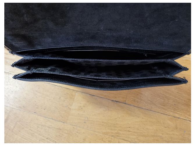 Borsa a mano Ted Baker nera in pelliccia Nero - vista 8
