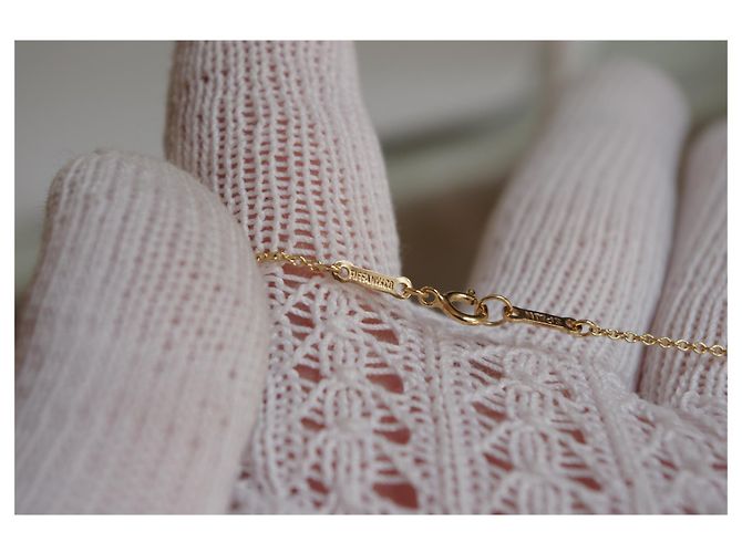 Collana Tiffany & Co Elsa Peretti in oro giallo D'oro - vista 10