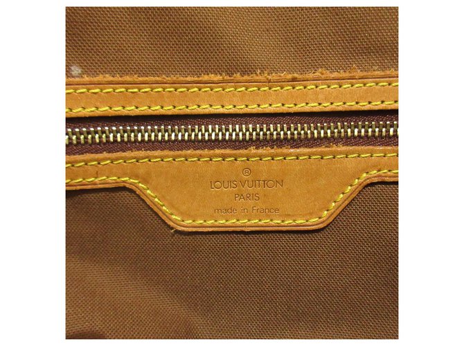Louis Vuitton Cabas Mezzo Marrone - vista 5
